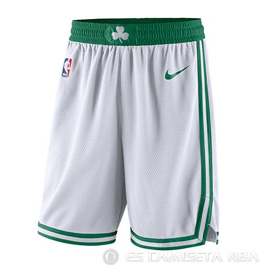 Pantalone Boston Celtics Association 2017-18 Blanco - Haga un click en la imagen para cerrar